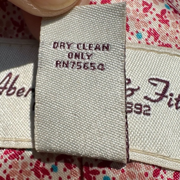 Vintage ABERCROMBIE & FITCH Wool Plaid Jacket Blazer Legally Blonde Y2K Pink M - Picture 10 of 10